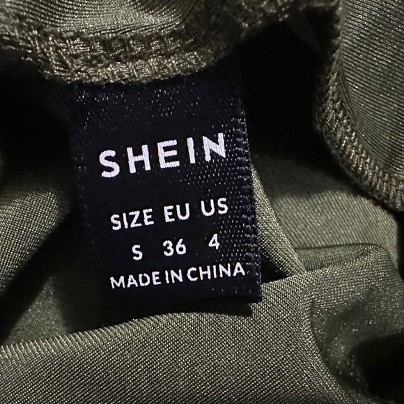 198 SHEIN | NWOT Olive Green Ruched Stretchy Midi Pencil Skirt  (sz XS&S)- 3/$15 - Picture 12 of 12